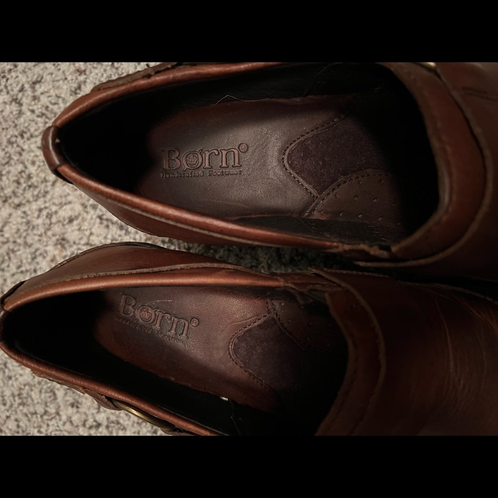 Brown Born Clogs - image 4